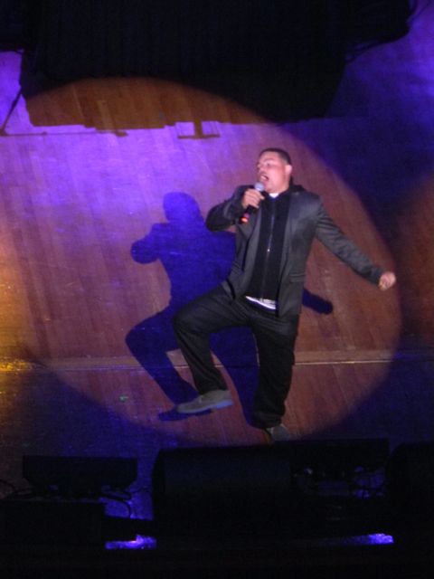 Comedian Red Grant opened the show