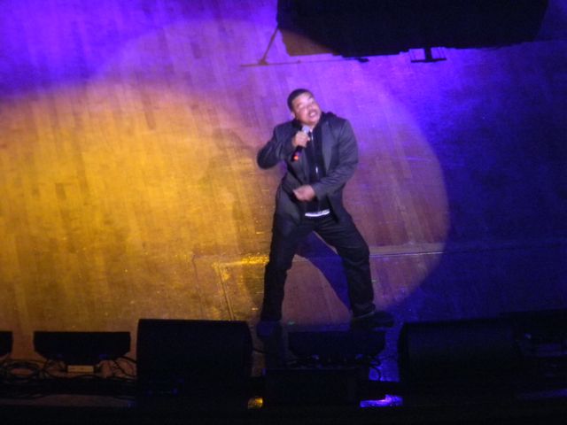 Comedian Red Grant opened the show