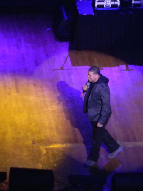 Comedian Red Grant opened the show