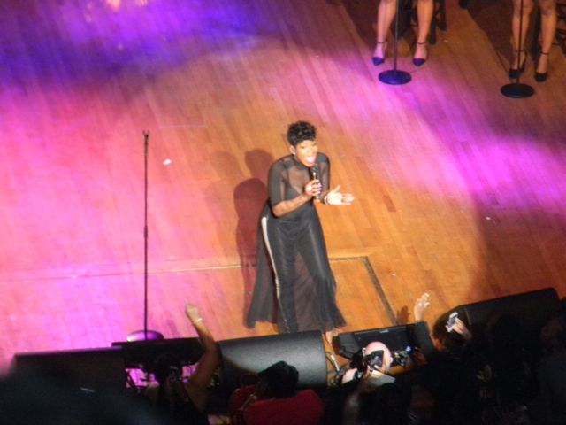 Fantasia performs at The Meyerhoff