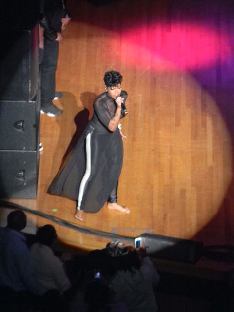 Fantasia performs at The Meyerhoff