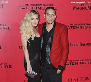 Evan Ross And Ashlee Simpson