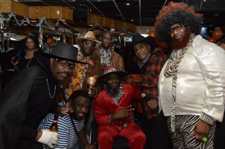 The fellas halloween style