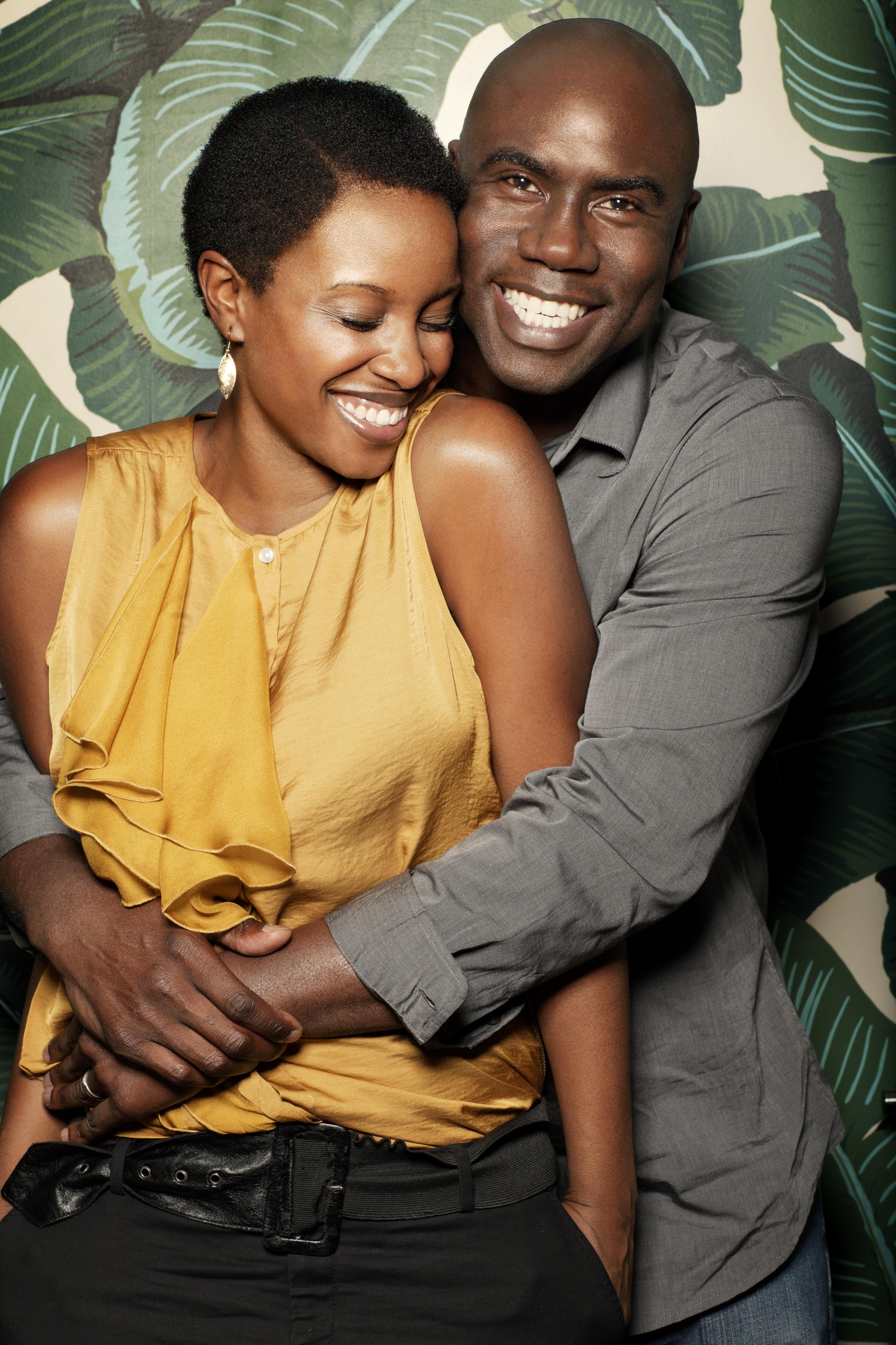 portrait of Couple Smiling