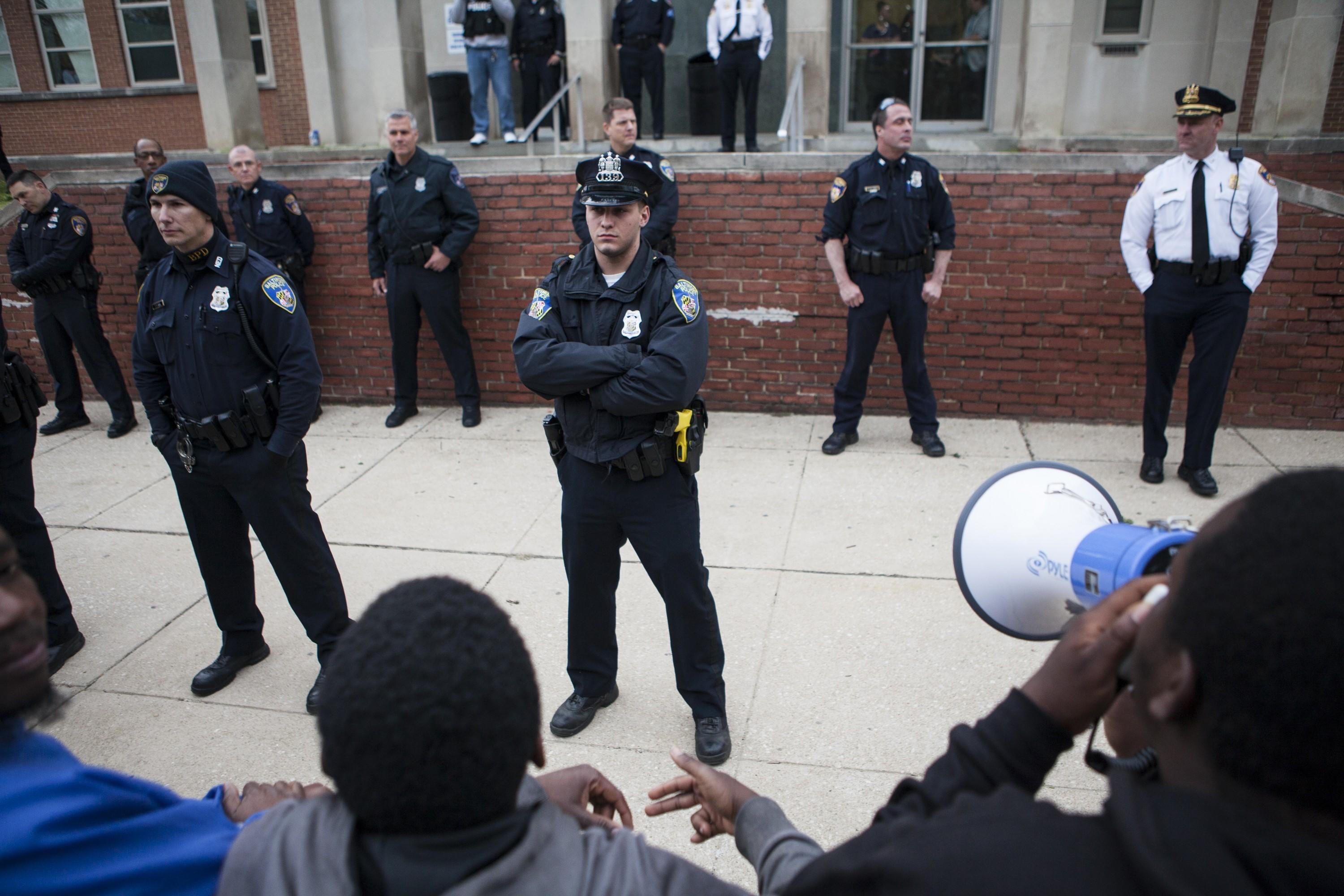 Freddie Gray Protest in Baltimore