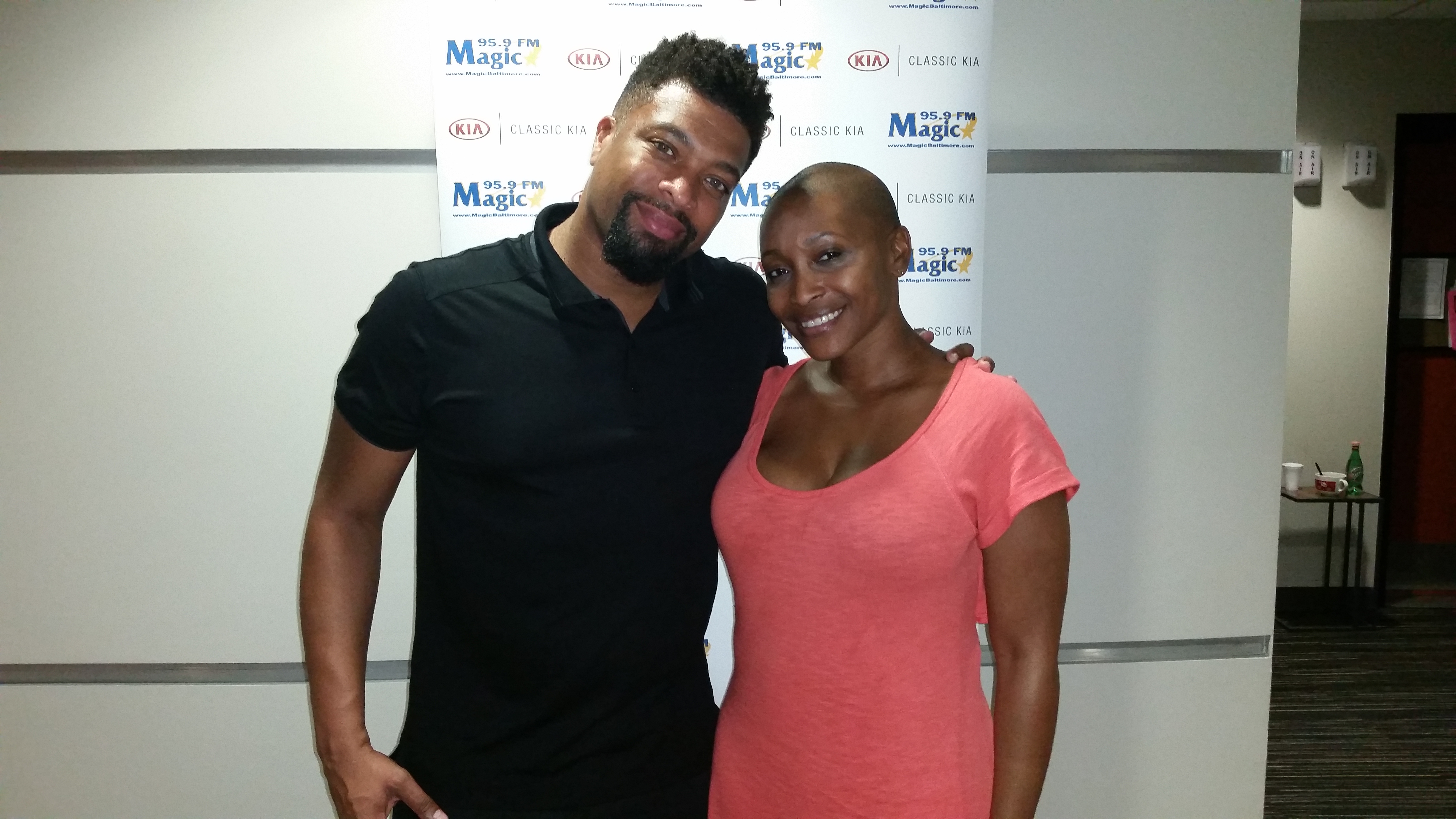 April Watts and DeRay Davis