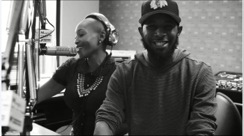 Karlous Miller with April Watts