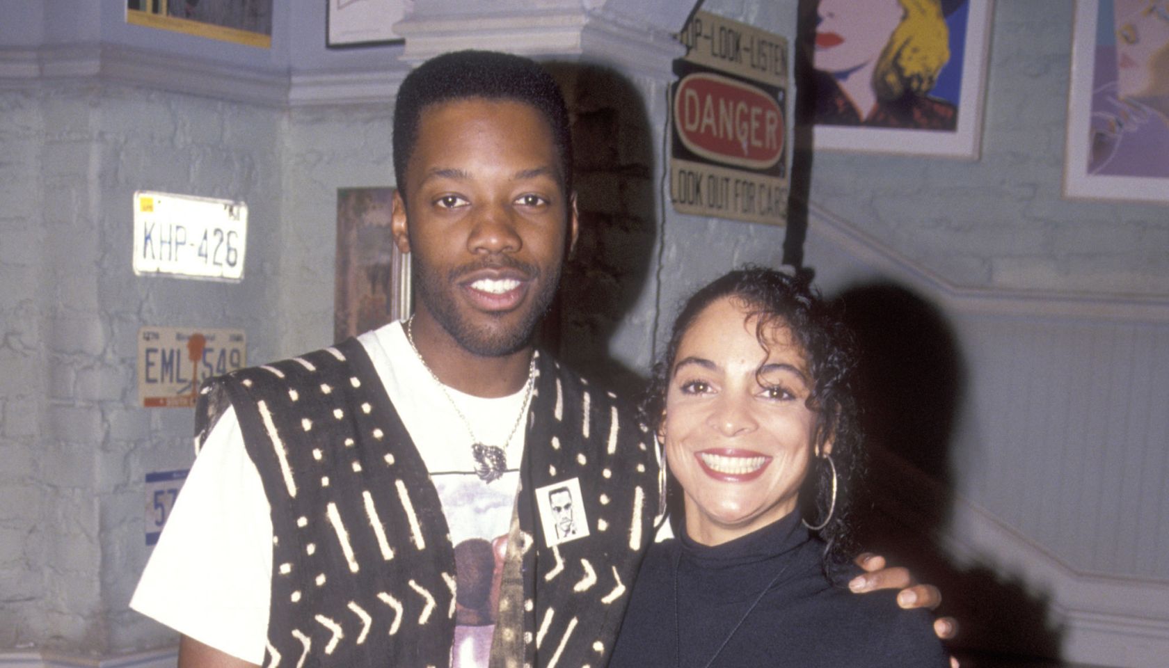 Jasmine Guy and Kadeem Hardison in 1999