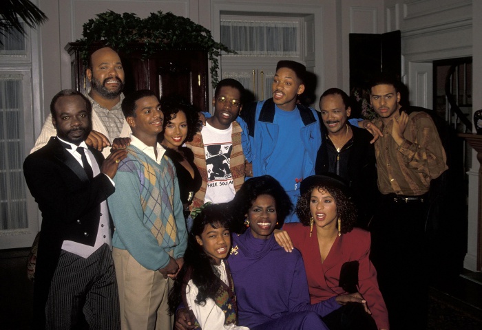 On the Set of 'The Fresh Prince of Bel-Air'