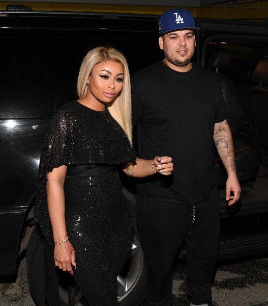 Blac Chyna & Rob Kardashian Visit Onyx Nightclub