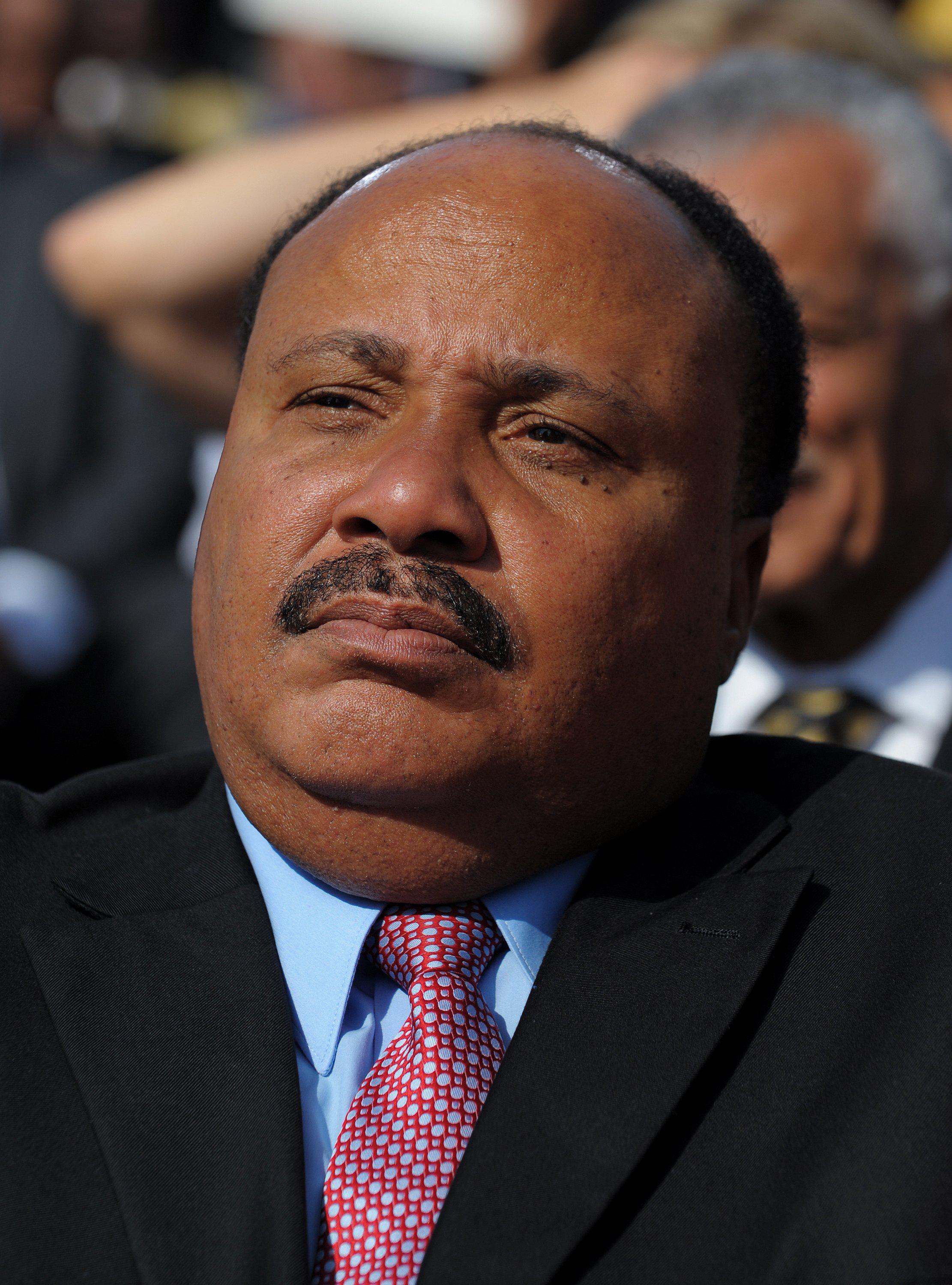 Martin Luther King III, the son of Marti