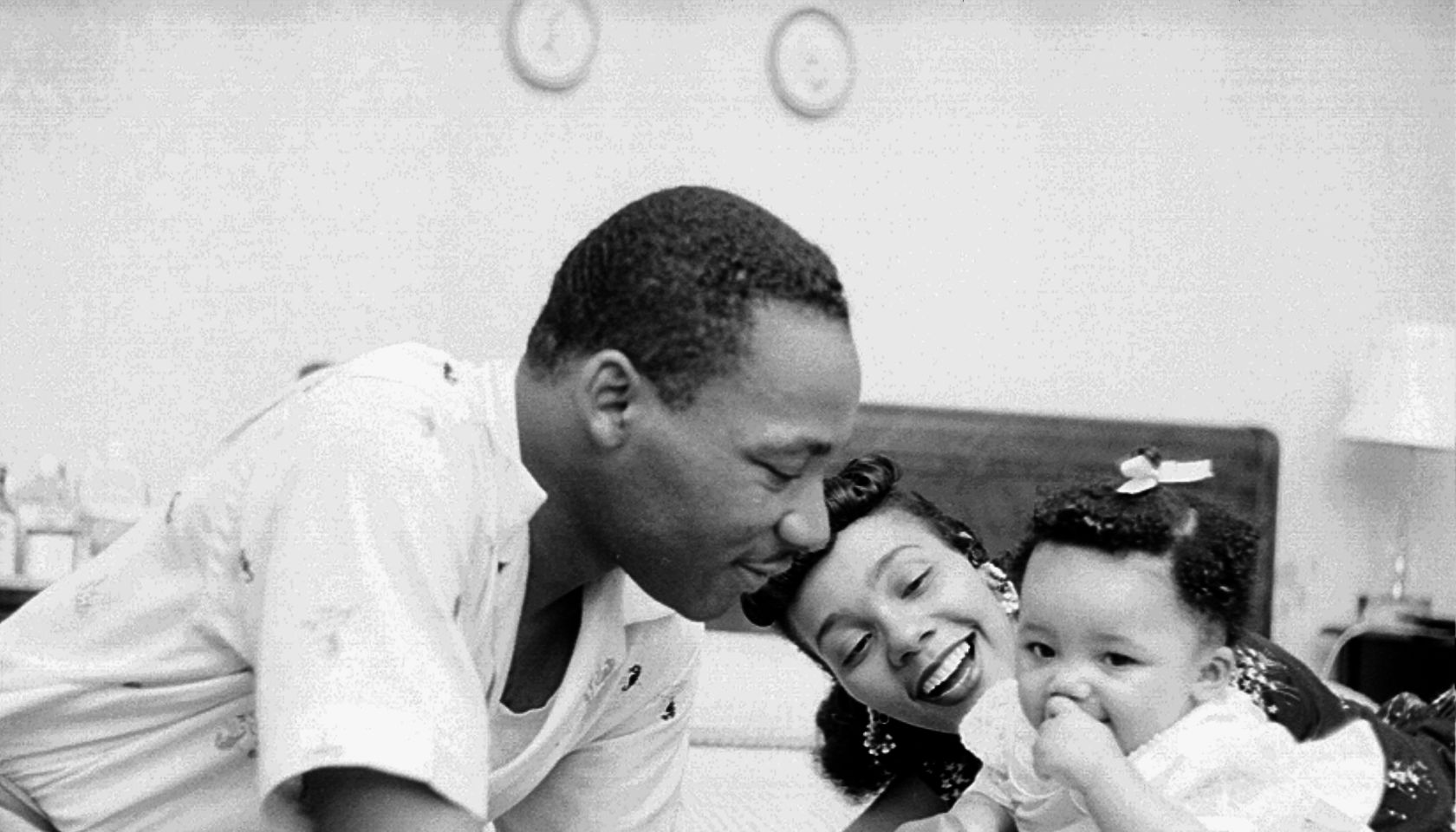 King At Home With His Family