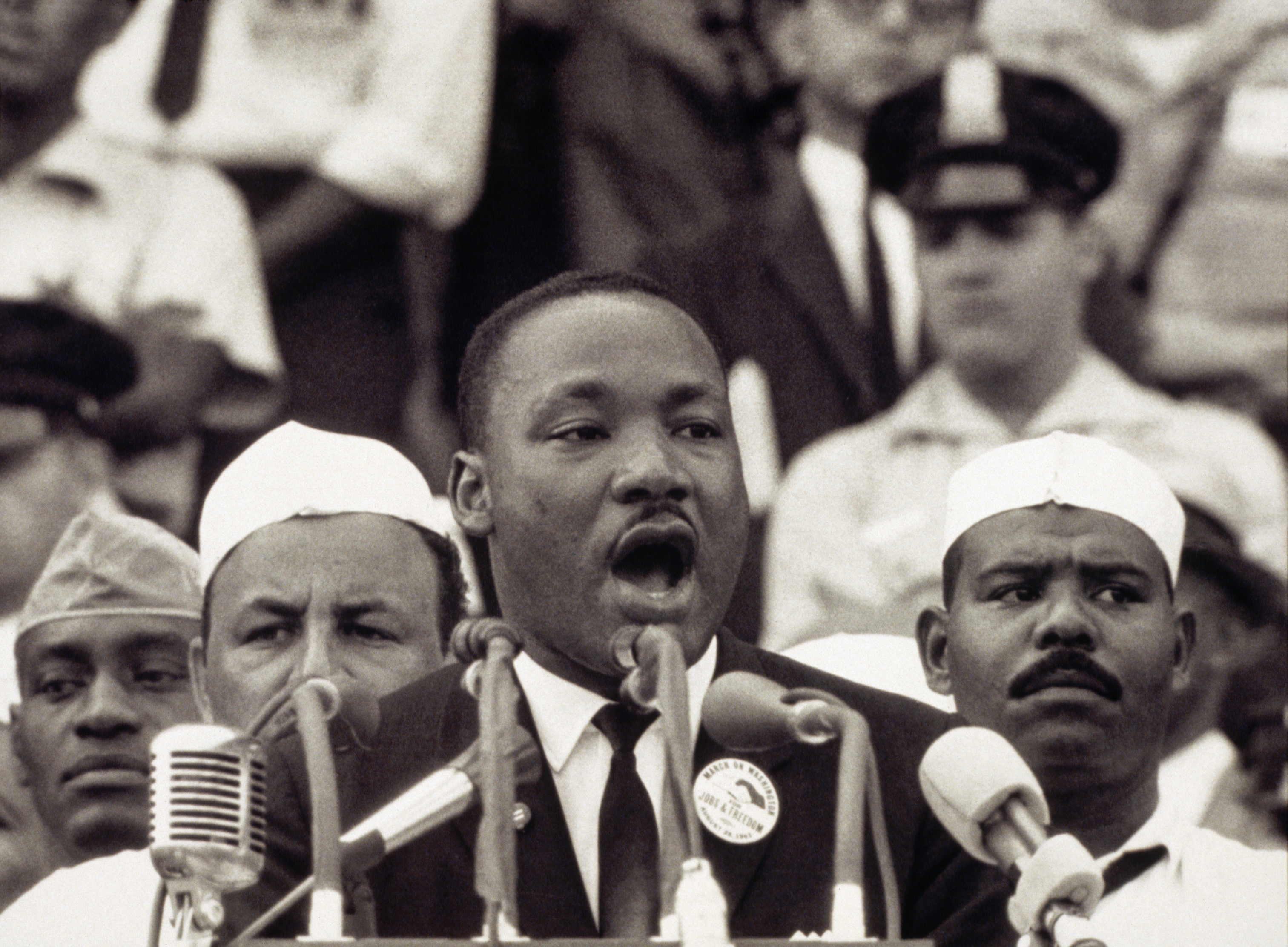 Martin Luther King Giving 'Dream' Speech