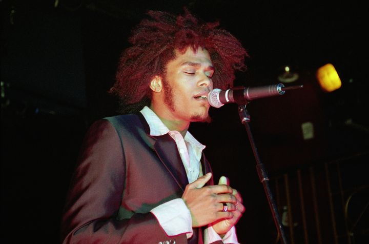 Maxwell Performs In London circa 1996.