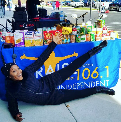 92Q & Giant Food For Families Holiday Food Drive 2017