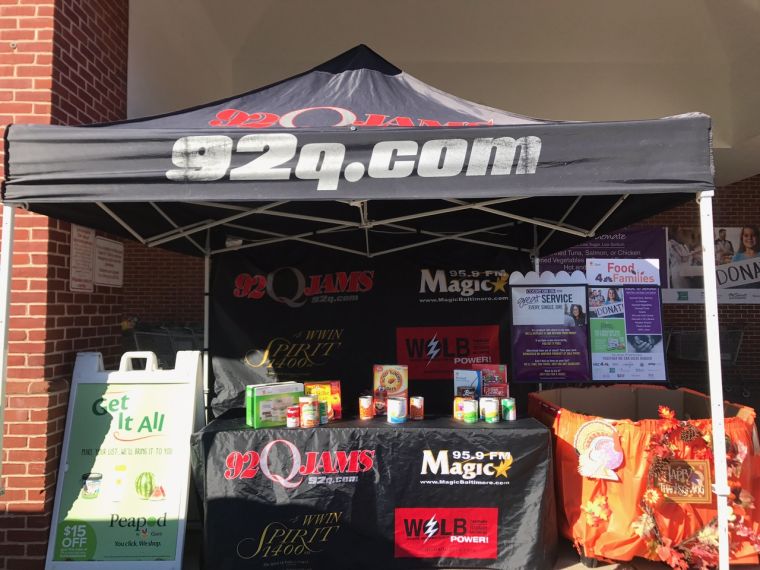 92Q & Giant Food For Families Holiday Food Drive 2017