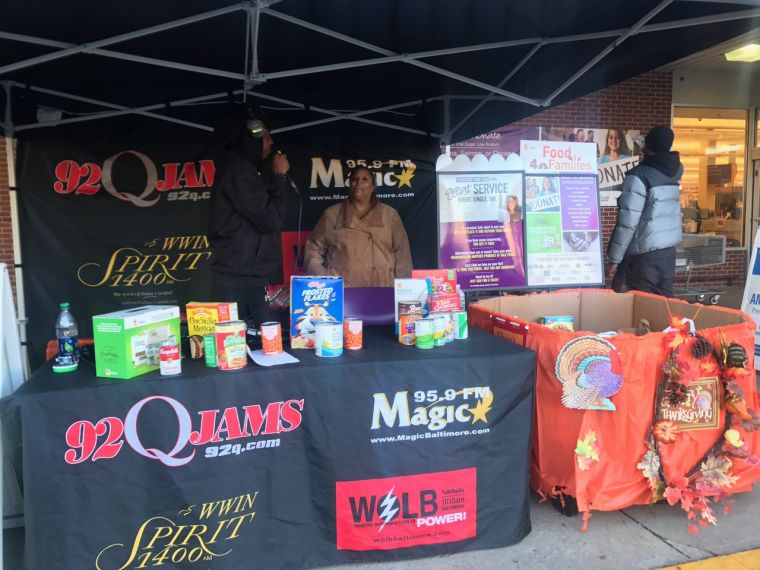 92Q & Giant Food For Families Holiday Food Drive 2017