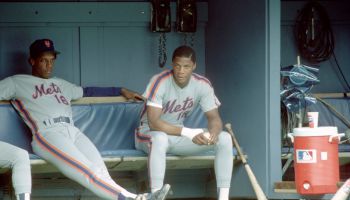 New York Mets Gooden and Strawberry
