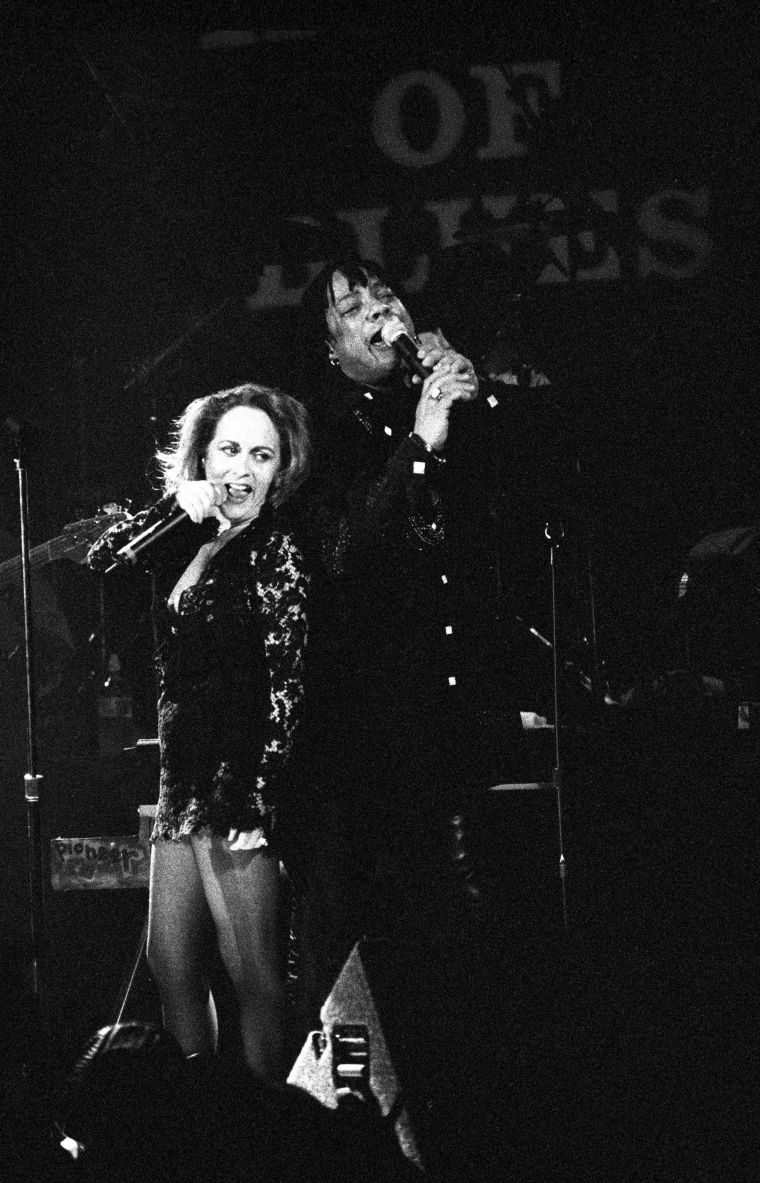 Teena Marie Performs With Rick James In Los Angeles
