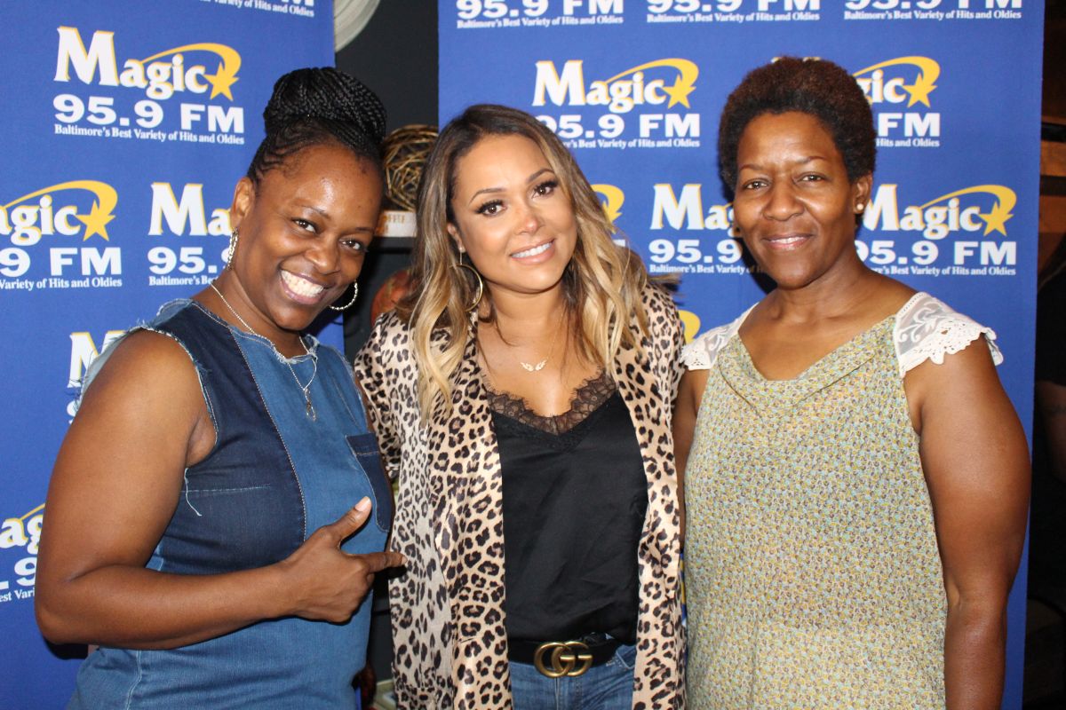 Tamia at Magic 95.9