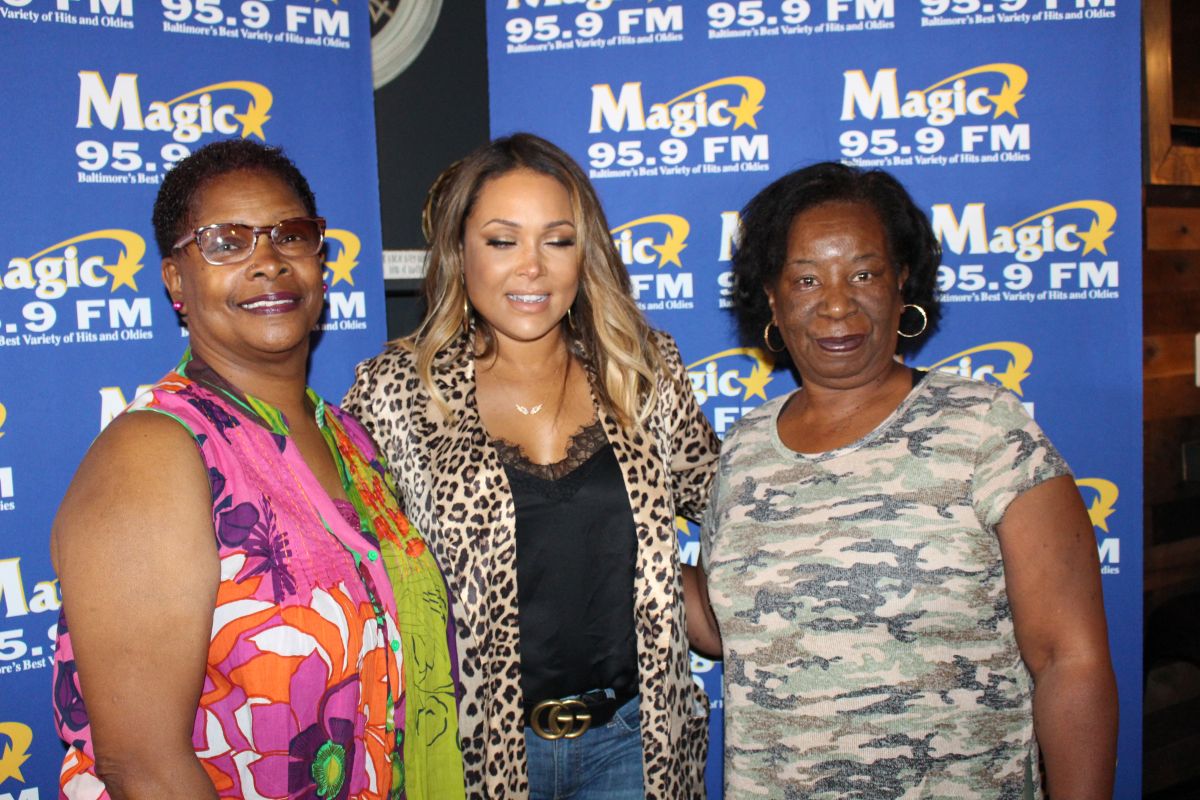 Tamia at Magic 95.9