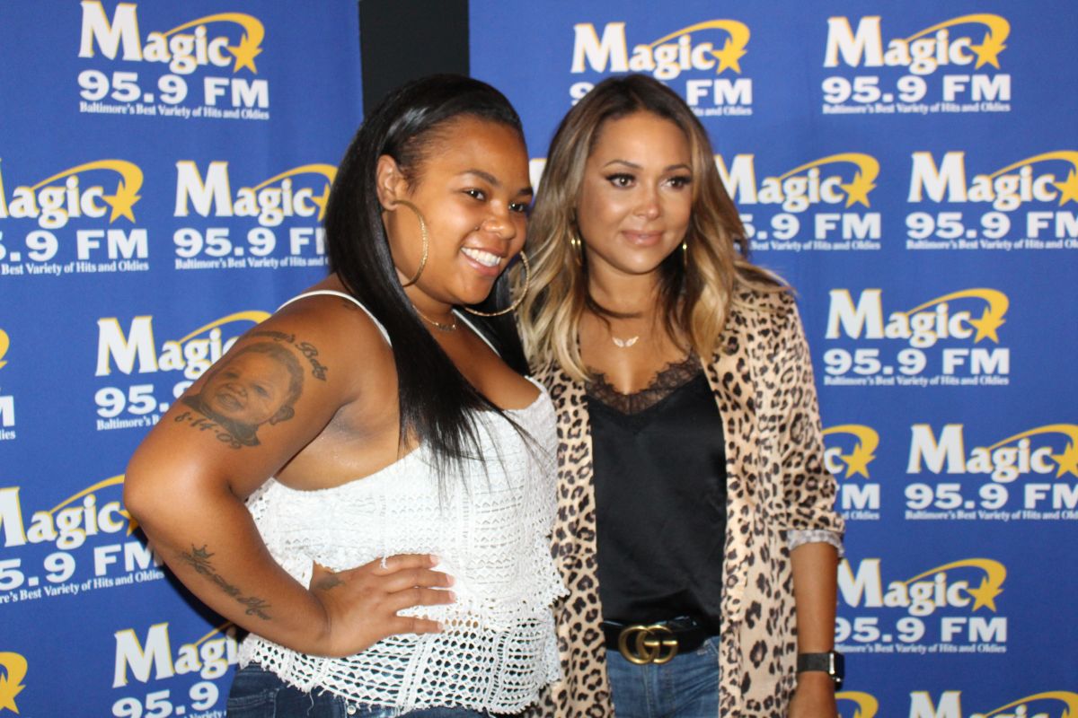Tamia at Magic 95.9