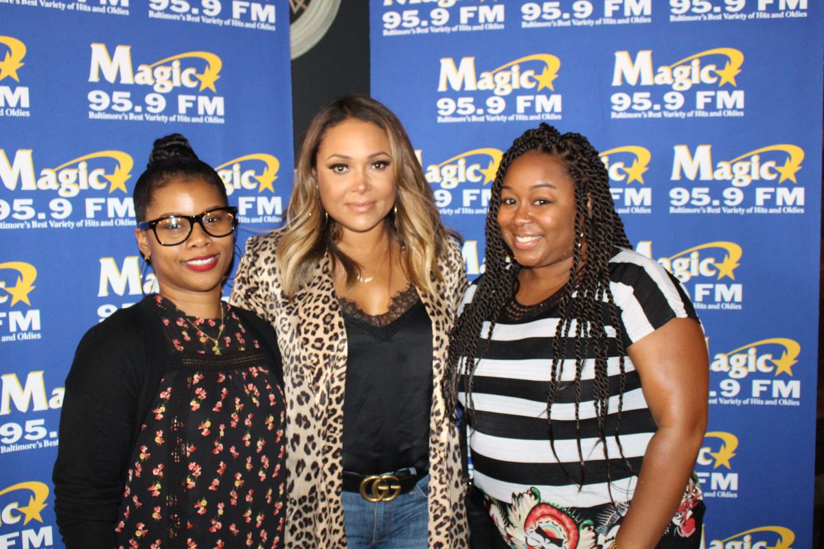 Tamia at Magic 95.9