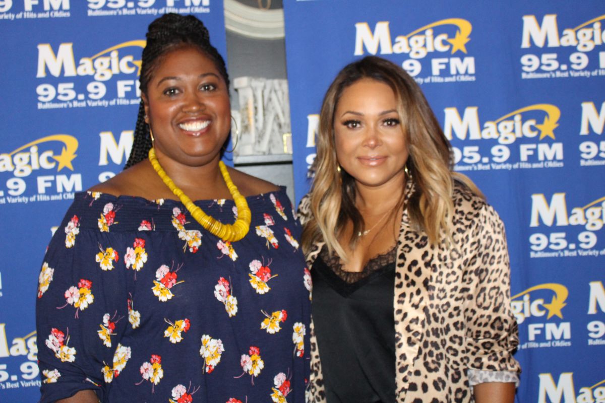 Tamia at Magic 95.9