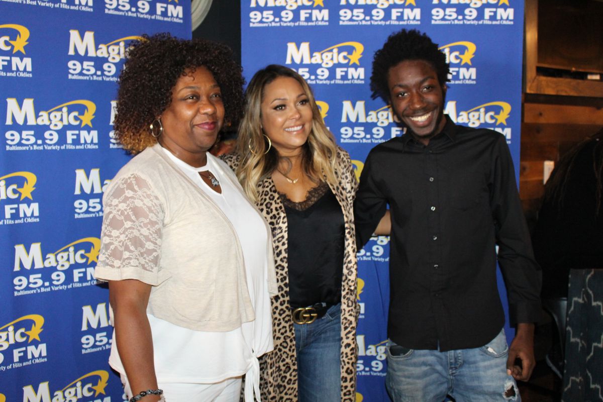 Tamia at Magic 95.9