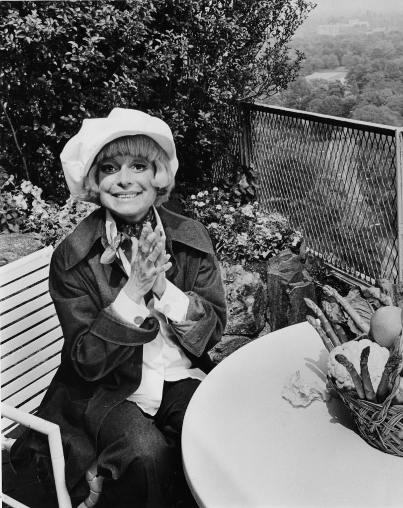 Carol Channing at her Manhattan Apartment