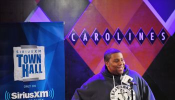 Actor And Comedian Kevin Hart Interviewed By Kenan Thompson For SiriusXM's 'Town Hall' Series