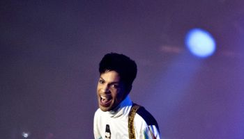 US singer Prince performs at the Roskild