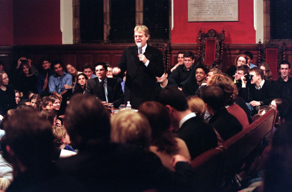 Jerry Springer/Oxford Union