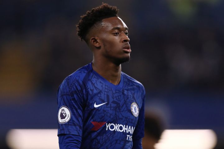 Callum Hudson-Odoi of Chelsea during the Premier League