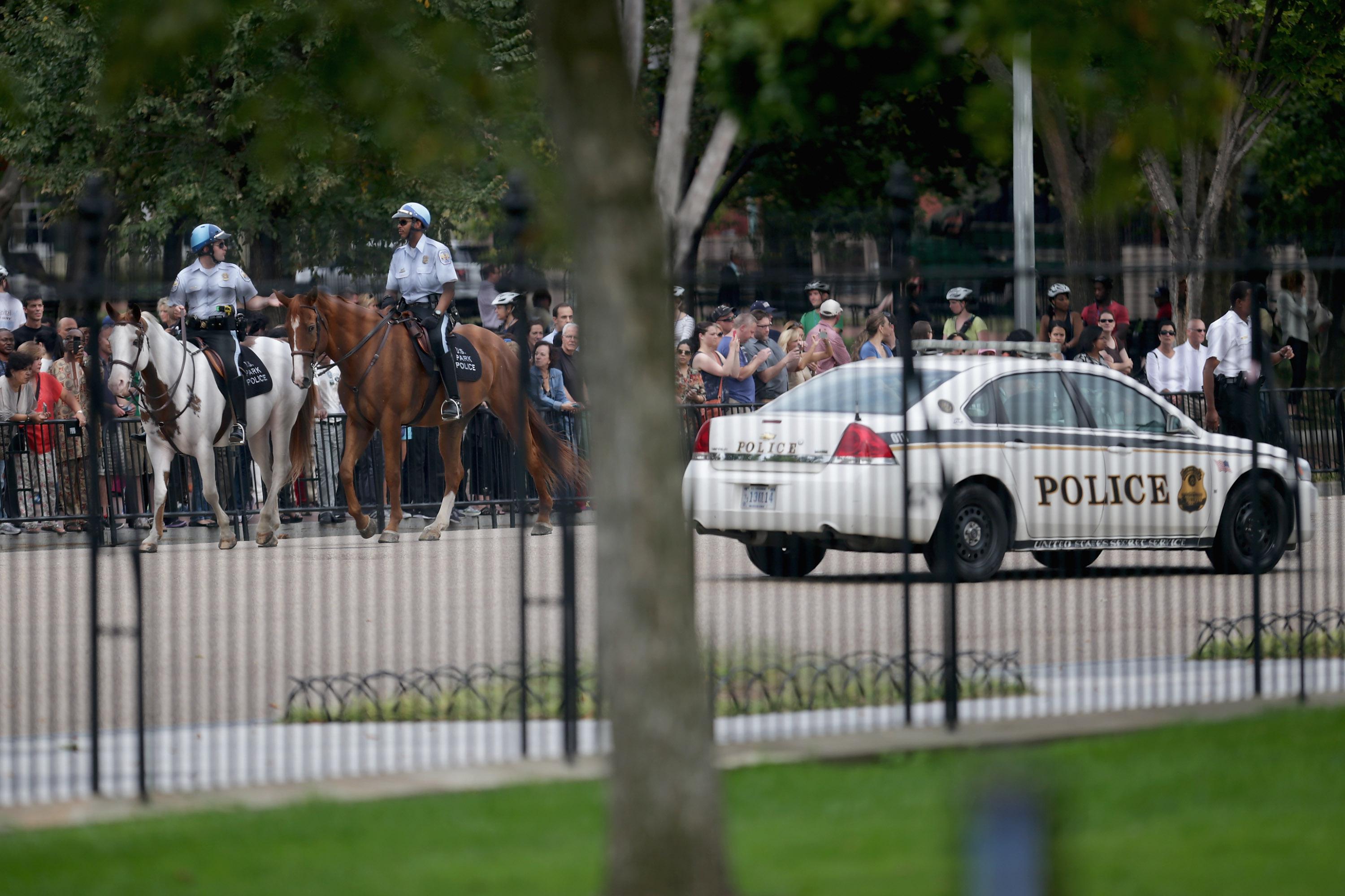 White House On Lockdown After Shooting At U.S. Capitol
