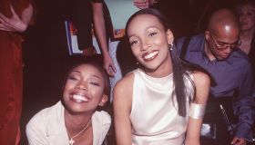 Brandy And Monica Were All Smiles At The 41St Annual Grammy Awards