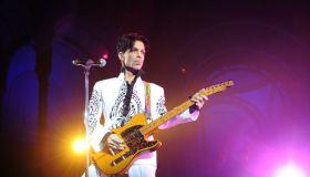 US singer Prince performs on October 11,