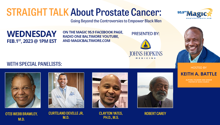 Straight Talk About Prostate Cancer Presented by Johns Hopkins