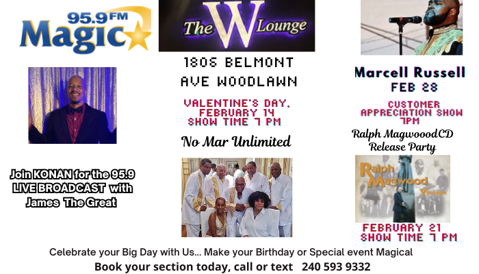 The W Lounge - Feb 2026 Flyer