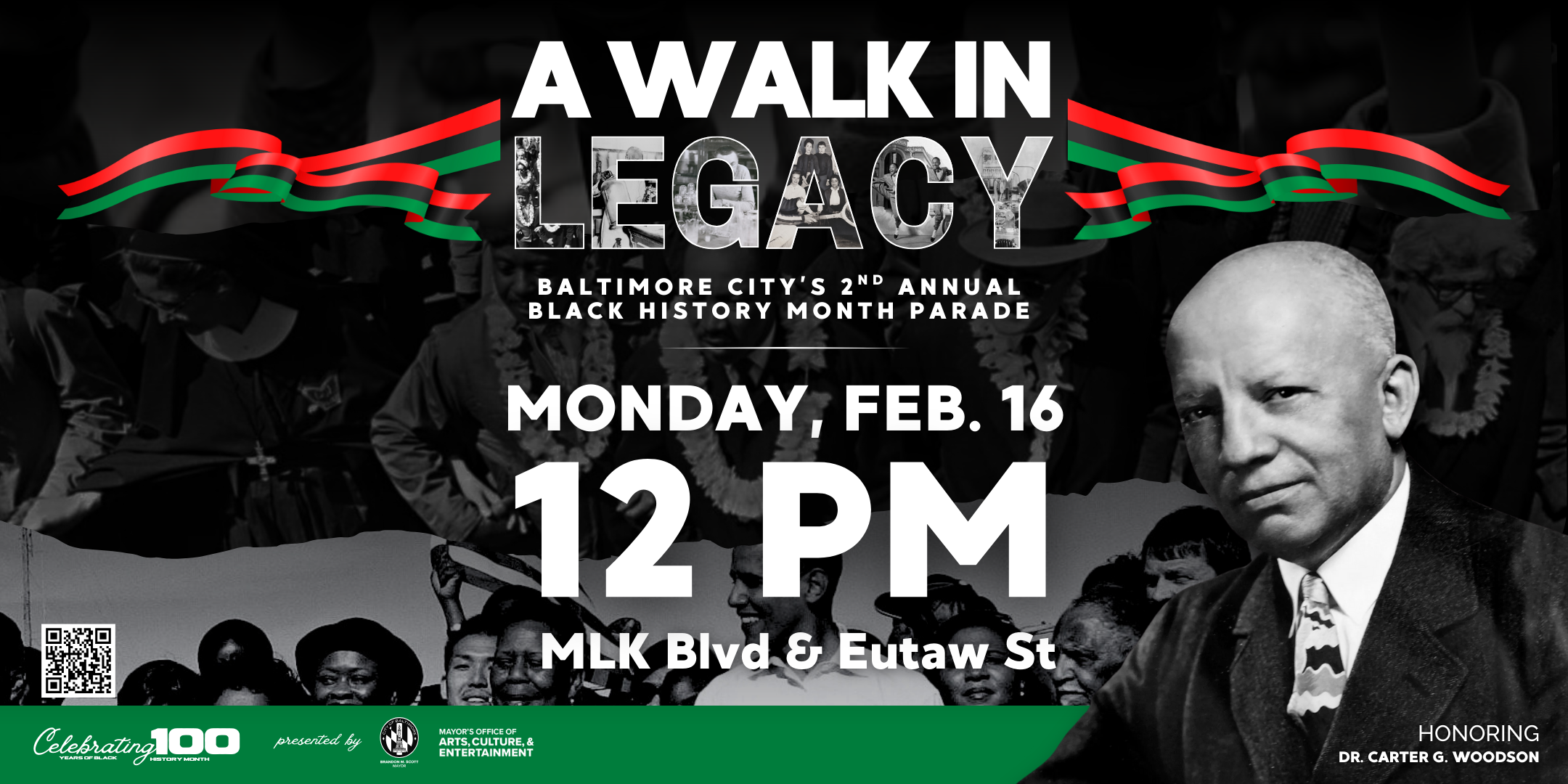 Join us for Baltimore City’s 2nd Annual Black History Month Parade as we honor our history, our culture, and our power.