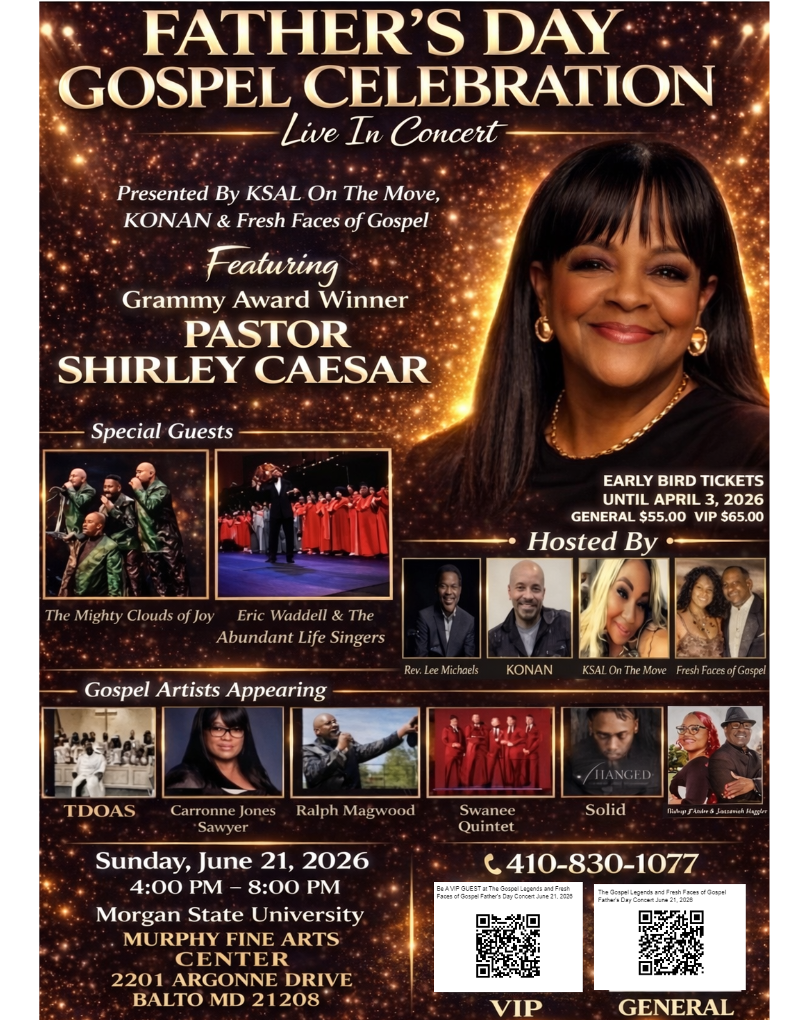 GLA Youth Church, Inc. dba GLA Soundstage Father's Day Gospel Celebration