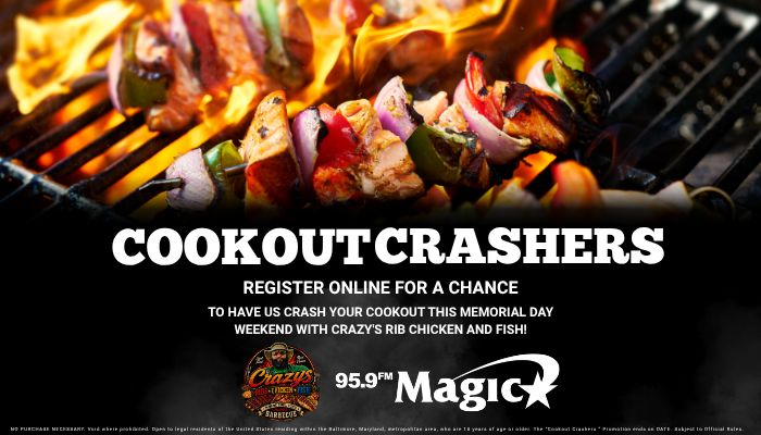 Cookout Crashers: Register For Your Chance To Win!